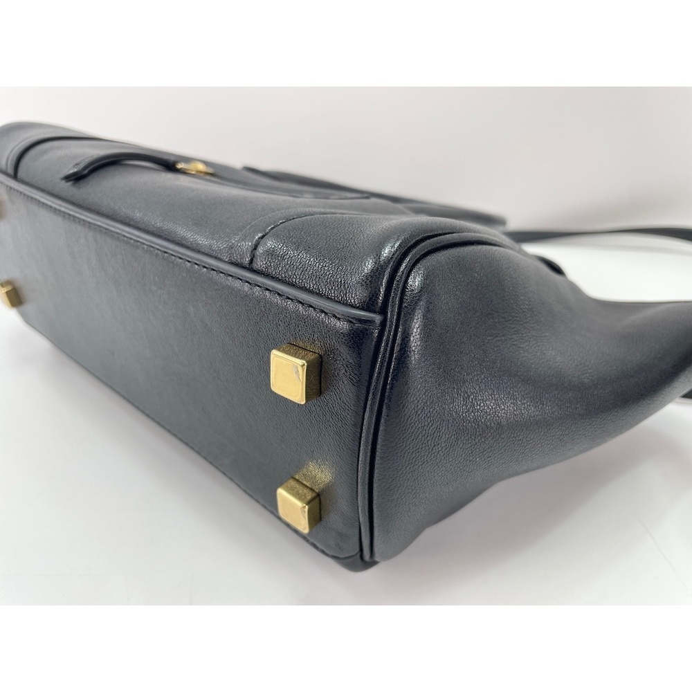 Celine Little Luggage Shoulder Bag, Black - Picture 8 of 14